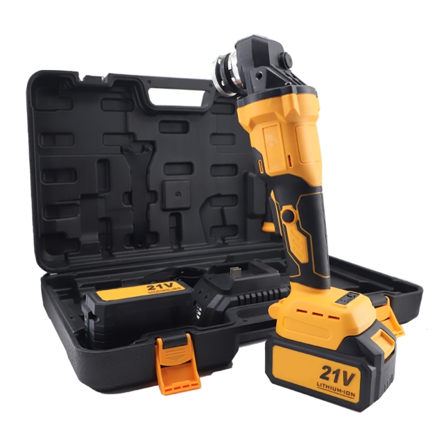 25mm Brushless Angle Grinder Gears Variable Cutting Grinding Polishing Power Tool 18V Lithium Battery M14 10000rpm