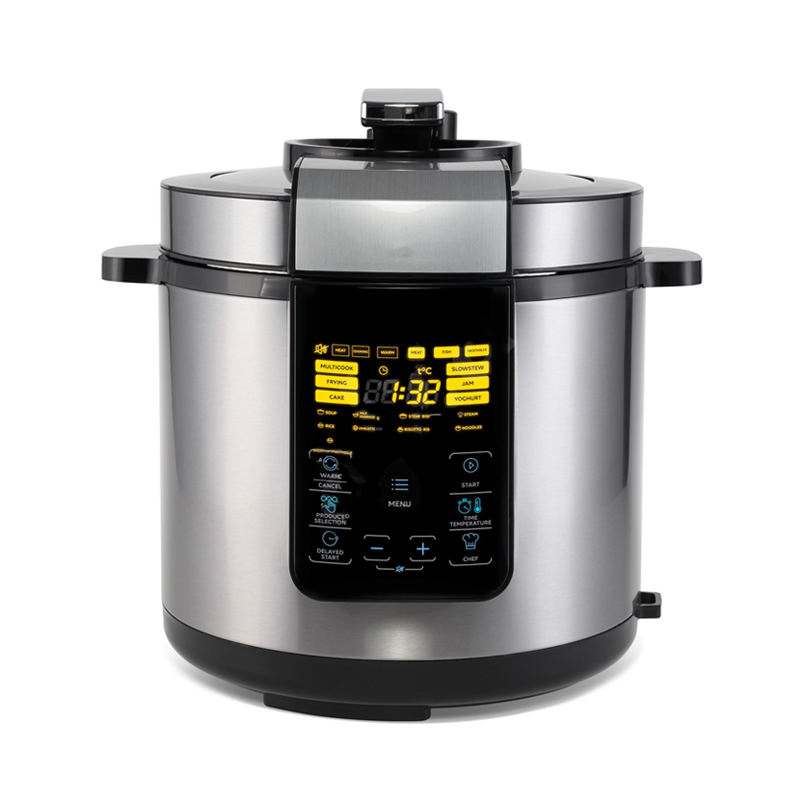 2026 New Design Fashionable Stainless Steel Touch Screen High Pressure Electric Cooker