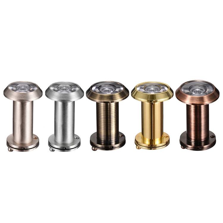 200 Degree Brass Door Peephole Viewer