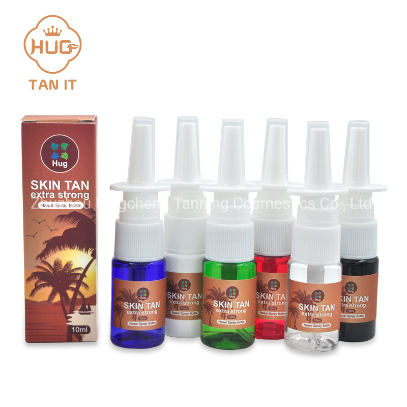 Wholesale Private Label Tanning Nasal Spray Tanning Accelerator for Skin Bronzing