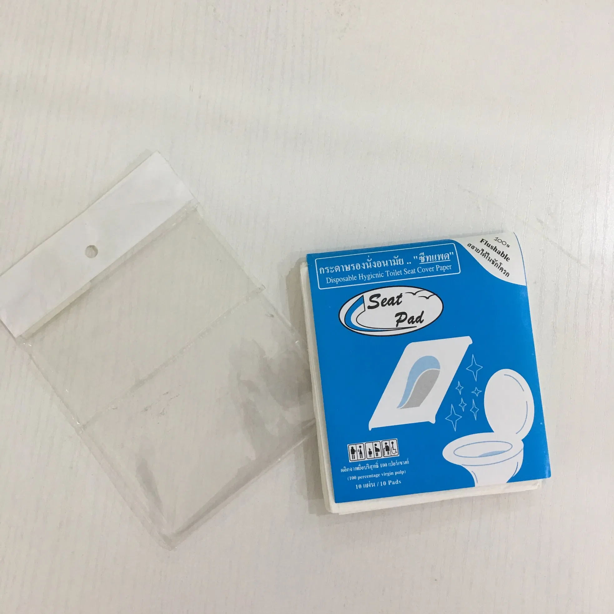 1/16fold Custom Print Packing Bag Toilet Seat Covers