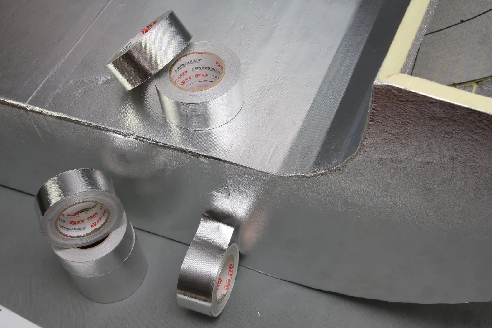 Fiberglass Fireproof Factory Flame Retardant Aluminum Foil Tape