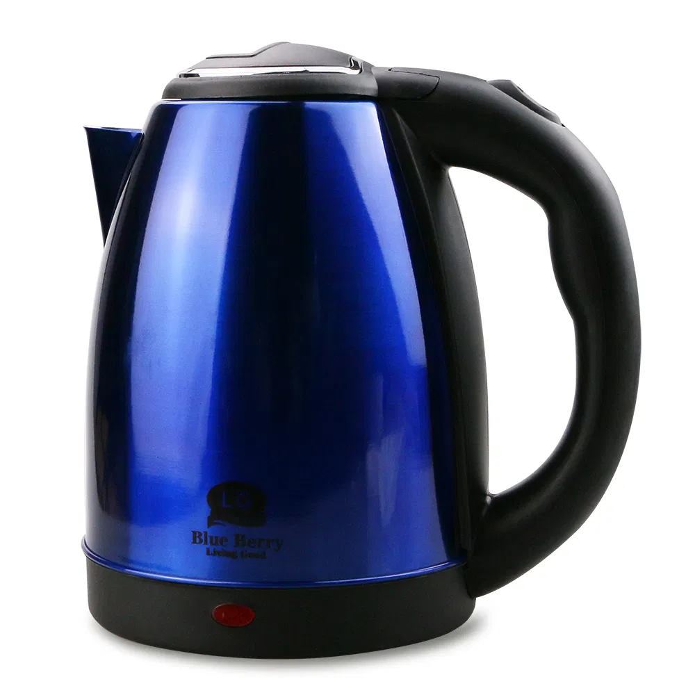 1.8L Blue Stainless Steel Kitchenware Electric Kettle