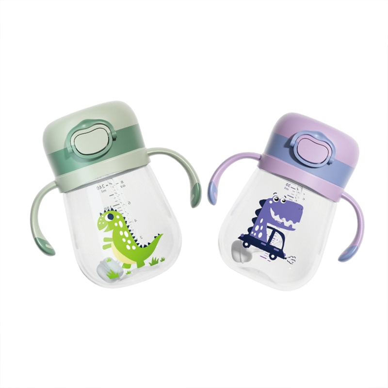 BPA Free Wide Neck PPSU Baby Milk Bottle Set with Anti-Colic Cup