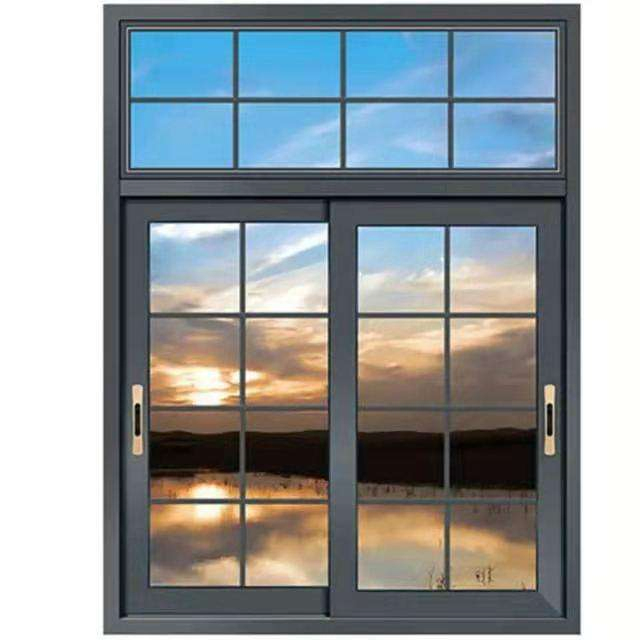PA Balcony Window Double Glazed Aluminum Glass Sliding Windows