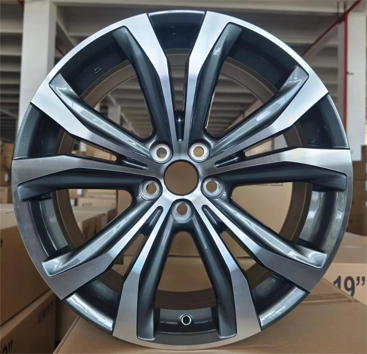 Литые диски 20 дюймов 5x114.3, черные