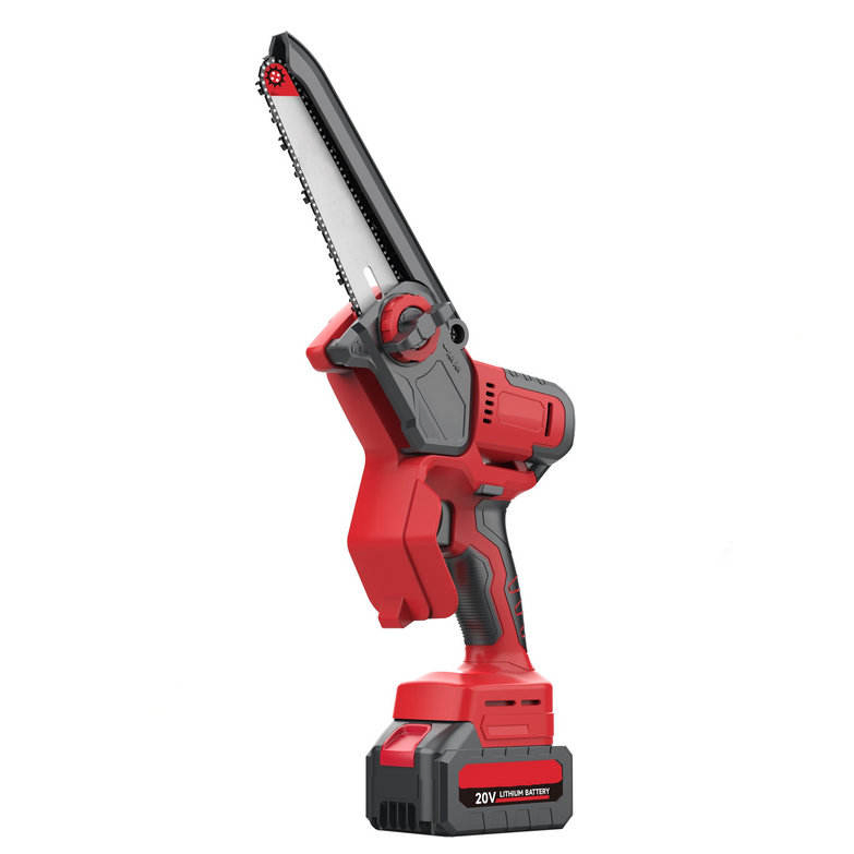 Auto Oiling Tool-Free Brushless Electric Cordless Battery Chainsaw Hand Held Cordless Chain Saw Mini Chainsaw with LCD