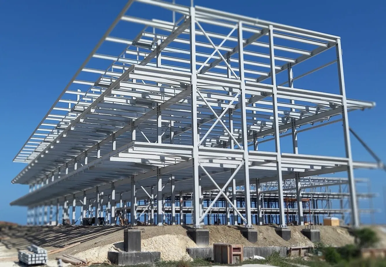 Dryc Multi-Story Prefabricated Steel Structure Building for Multi-Purpose