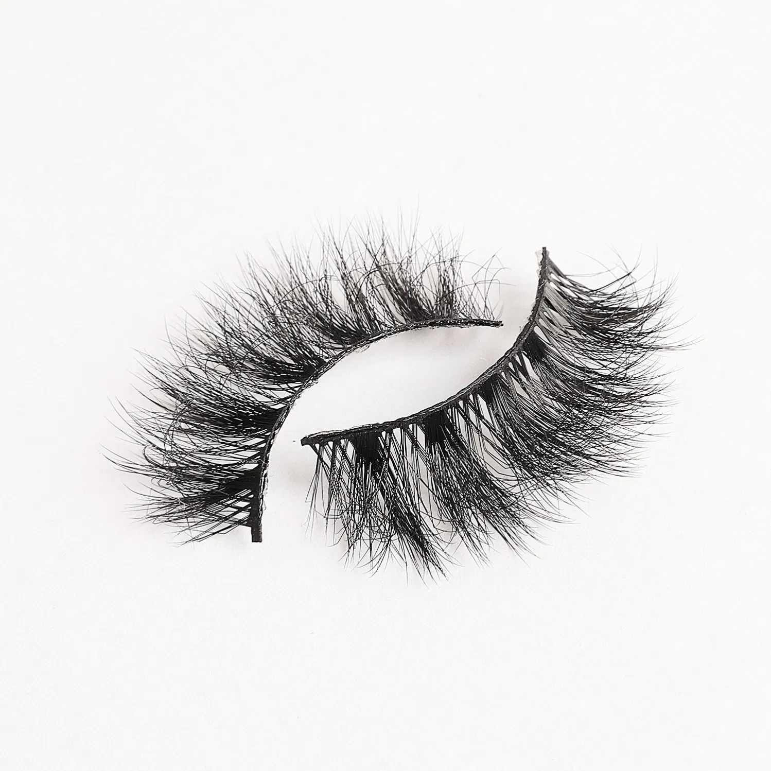 Wholesale False Lashes OEM Private Label Customized Packaging Strip False Lashes 3D Faux Mink Eyelashes