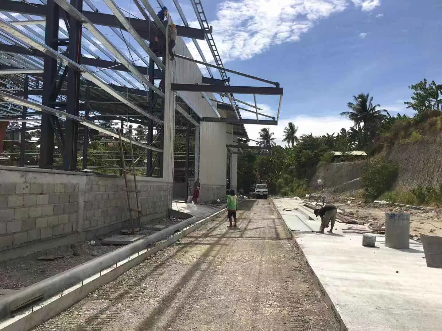 Light Steel Structural Construction Building Prefab Warehouse Prefabricated Aircraft Hangar Steel Structure Plant Steel Building