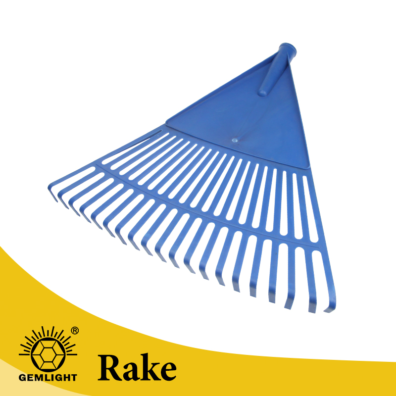 Wooden Handle for Lawn Yard Flowers Beds Roof Leaves Garden Leaf Rake