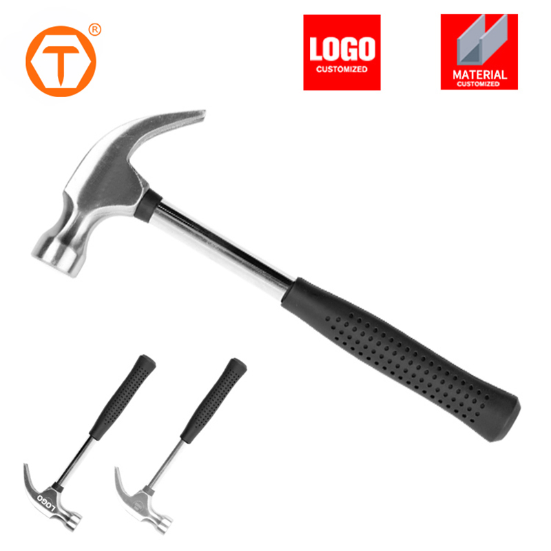 Claw Hammer 8oz Carbon Steel Claw Hammer Hand Tools Professional Multifunctional Hammer