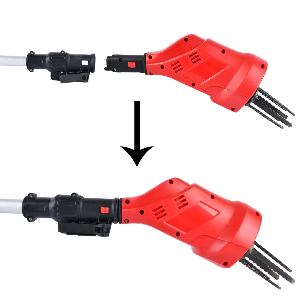 20V Electric Cordless Mini Power Battery Garden Tiller Portable Rotary Tiller Cultivator Agriculture Tools