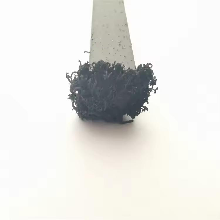 Self Adhesive Hard Intumescent Fireproof Sealing Bar Strip Door Windows Weatherstrip Expansion Rapidly Flame Retardant