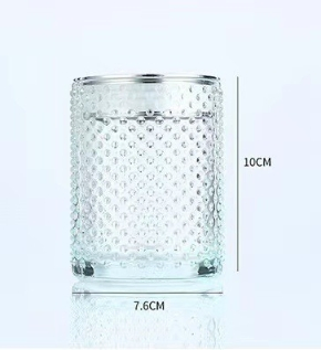 Ins Style Hotel Homestay Glass Liquid Soap Dispenser Bottle, Cosmetic Press-Type Lotion Bottle