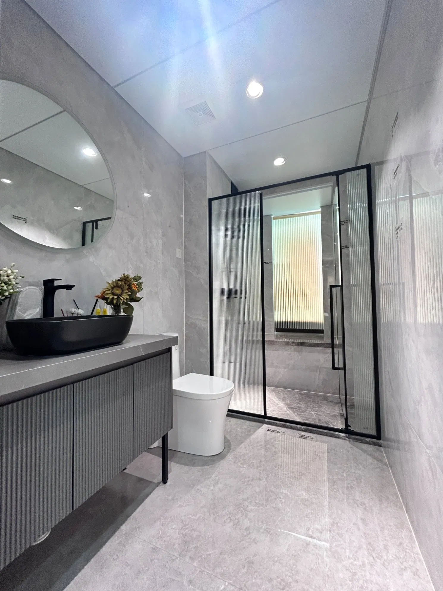 Bulk Integrated Bathroom Supplier China Separate Pipes for Easy Maintenance Integrated Bathroom