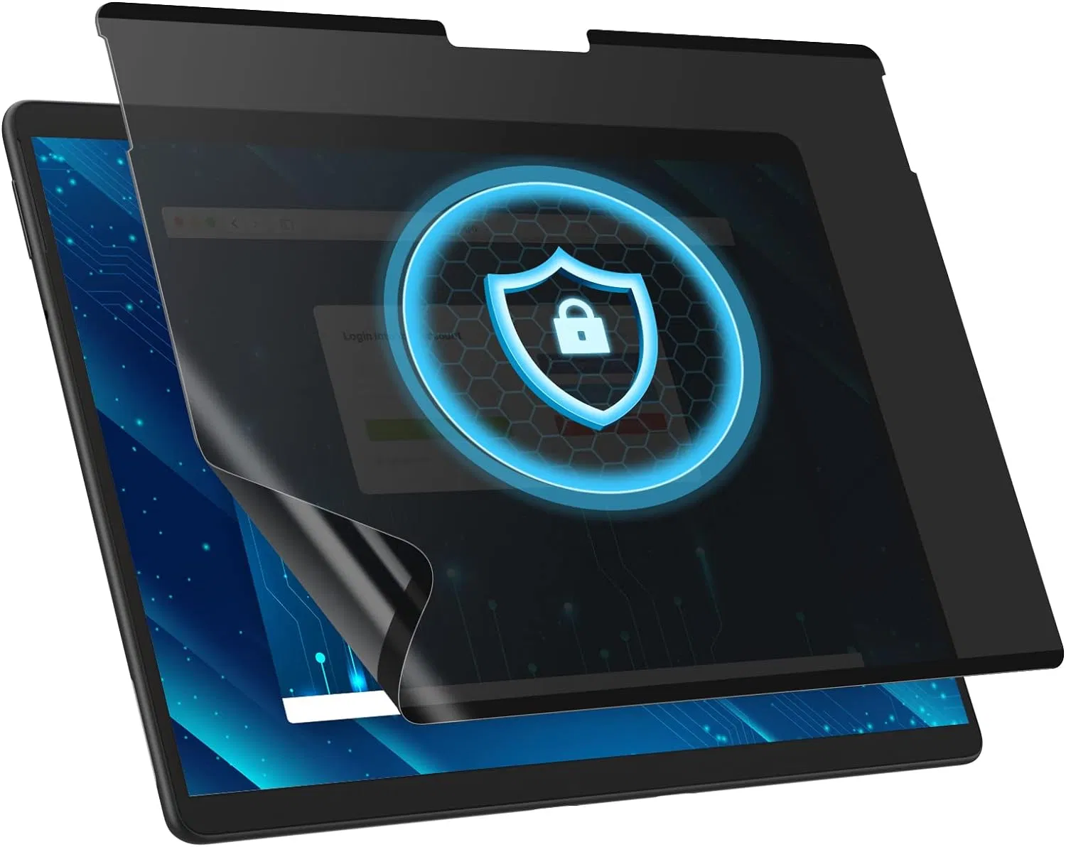 Magnetic Removable&Reusable Paper-Like Privacy Screen Protector for Ipads 8.3~12.9 Inches, Anti-Glare, Anti-Spy Bubble Free Easy Install Screen Protective Film
