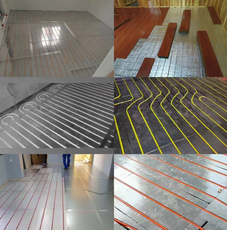 Aluminum Foil Laminate XPS Insulation Board for Underflooring