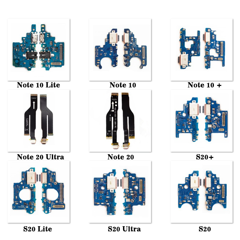 Шлейф зарядного порта для Samsung S20 5G (оригинальное качество)