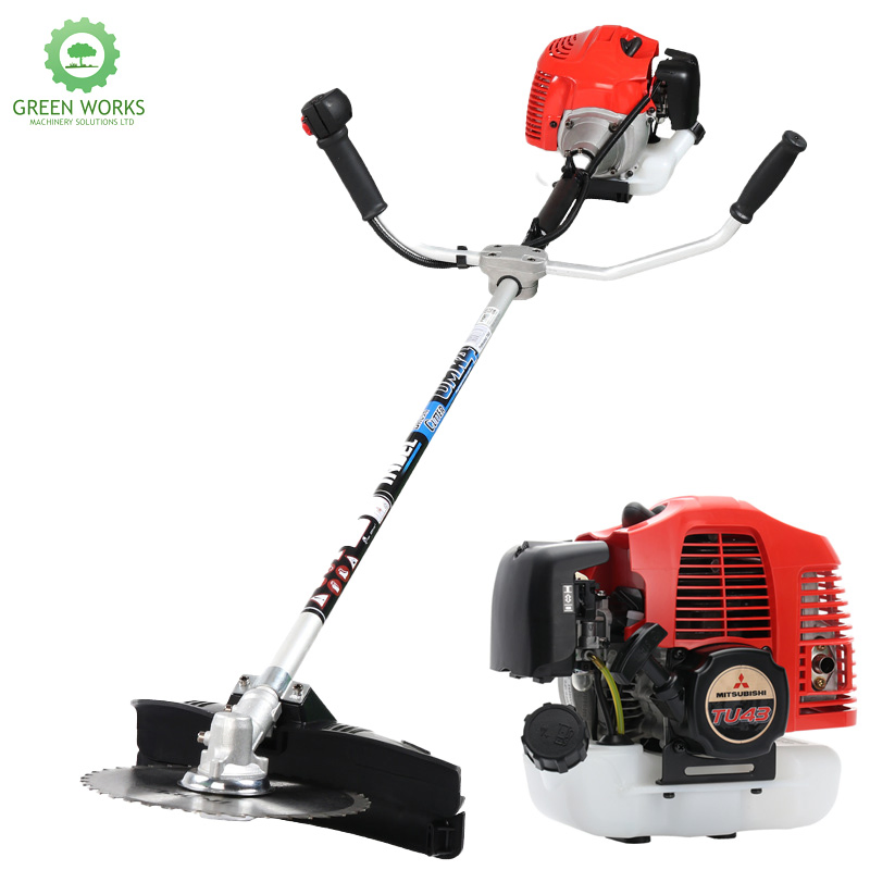 2 - Stroke Gasoline Grass Brush Cutter - Versatile Lawn Mower & Hill Splitter Machine