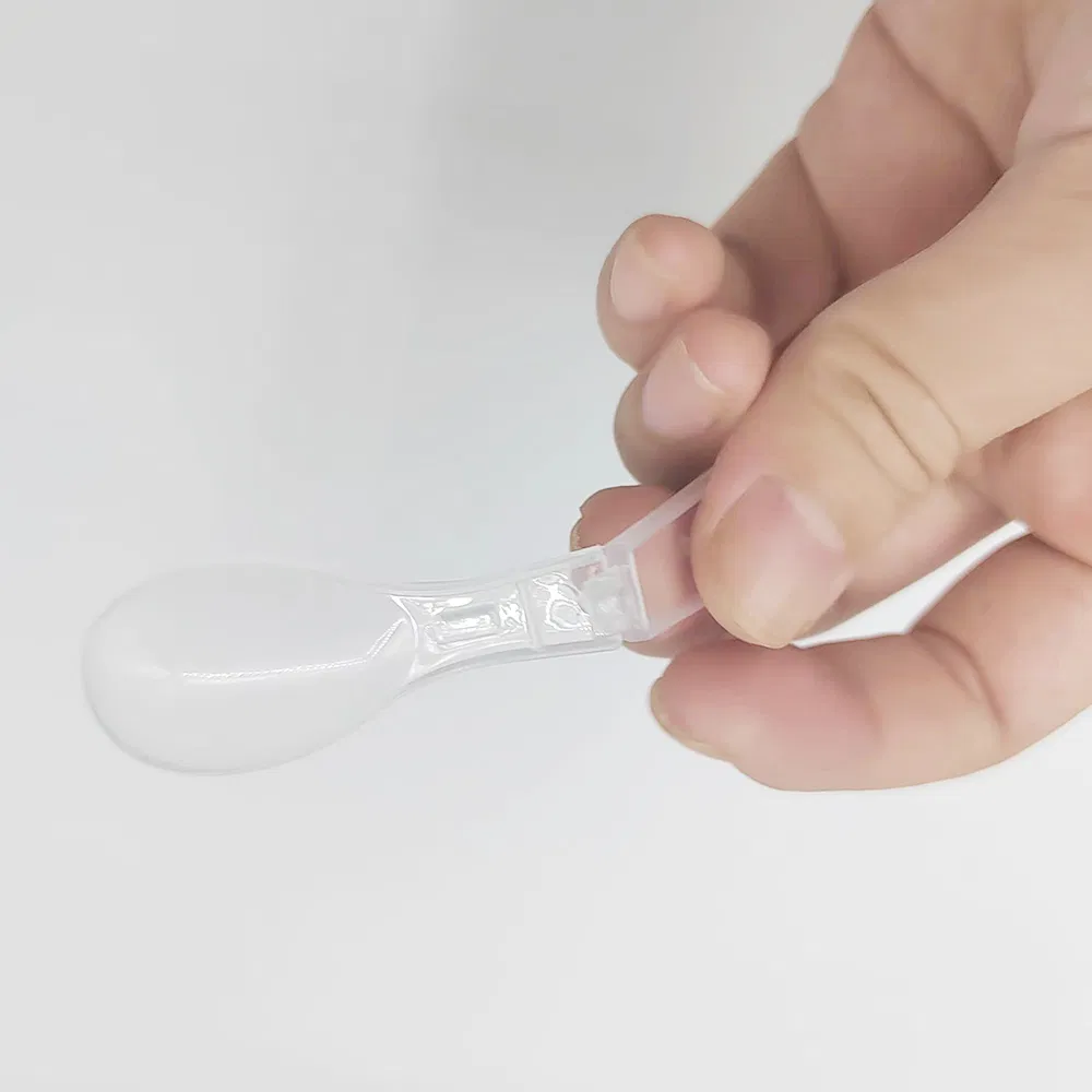 Food Grade PP Spoon Folding Ice Cream Spoon Plastic Spoon Set