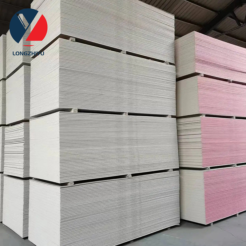 Plasterboard Manufacturer China Supplies Square Edge 15mm Thick Plasterboard Gypsum Board Skyboard Price