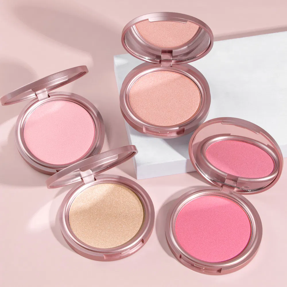 Wholesale Face Makeup Custom Logo Private Label Makeup Supplies High Pigment Highlighter