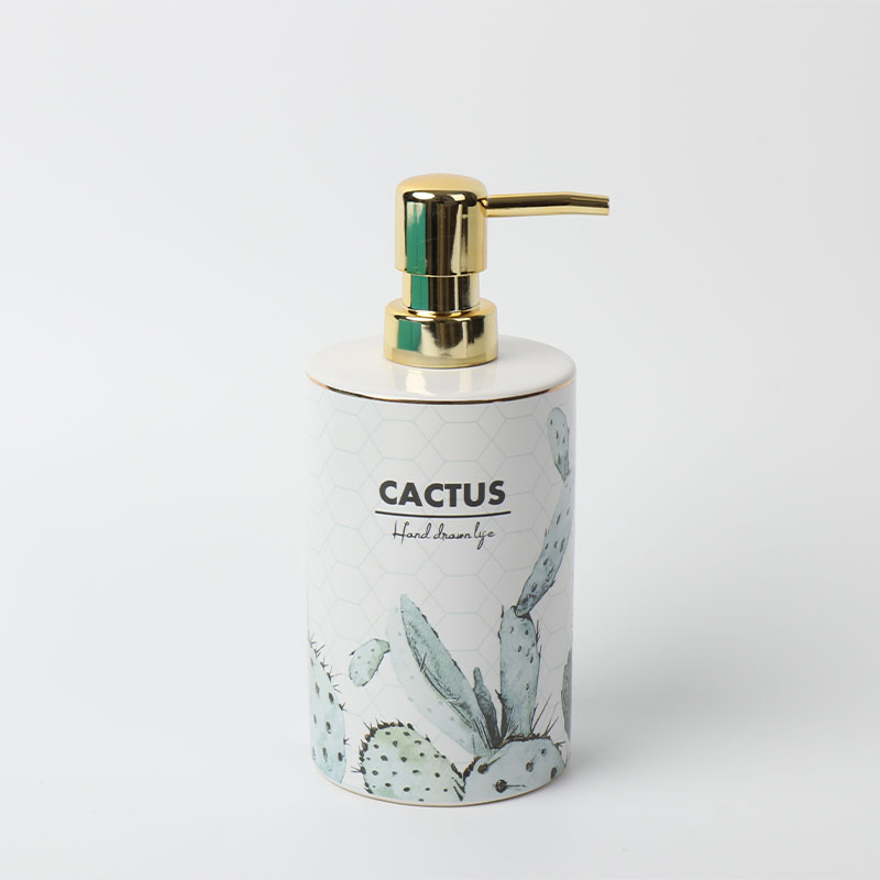 Ins Style Ceramic Washing Soap Dispenser Gargle Cup Bathroom Accessories