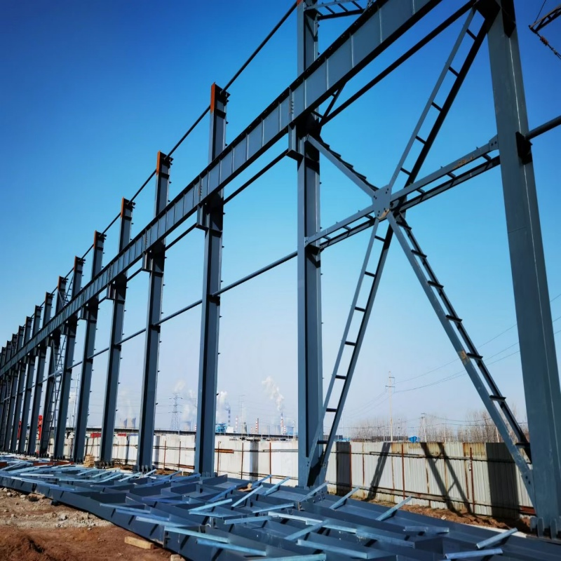 ASA Prefab Prefabricated Steel Structure Beam Frame Warehouse Workshop Steel Building