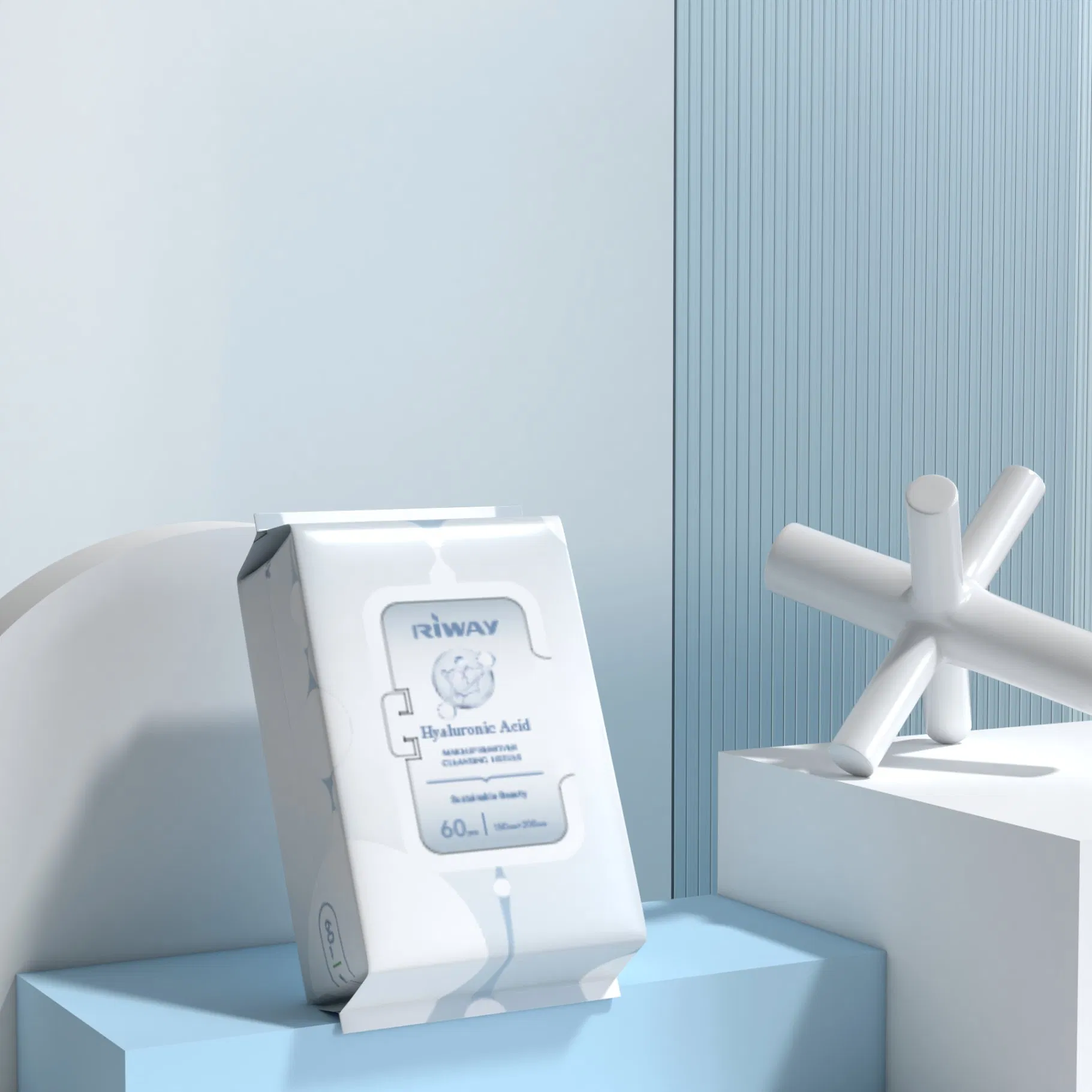 Anti Aging Wrinkles Wipes Moisturiser Hyaluronic Acid Facial Firming Moisturising Face Wipes