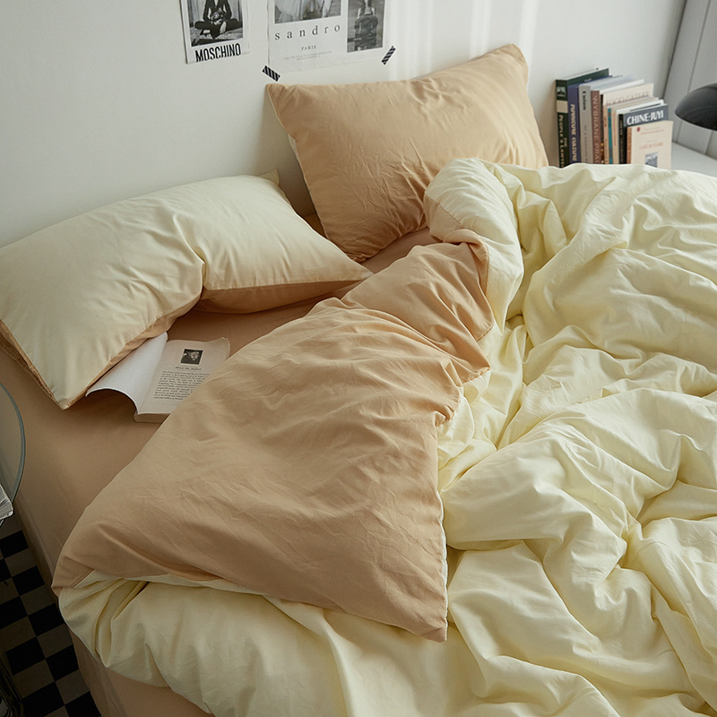 Wholesale 100% Cotton Bedding Set Home Hotel Bed Sheet Set