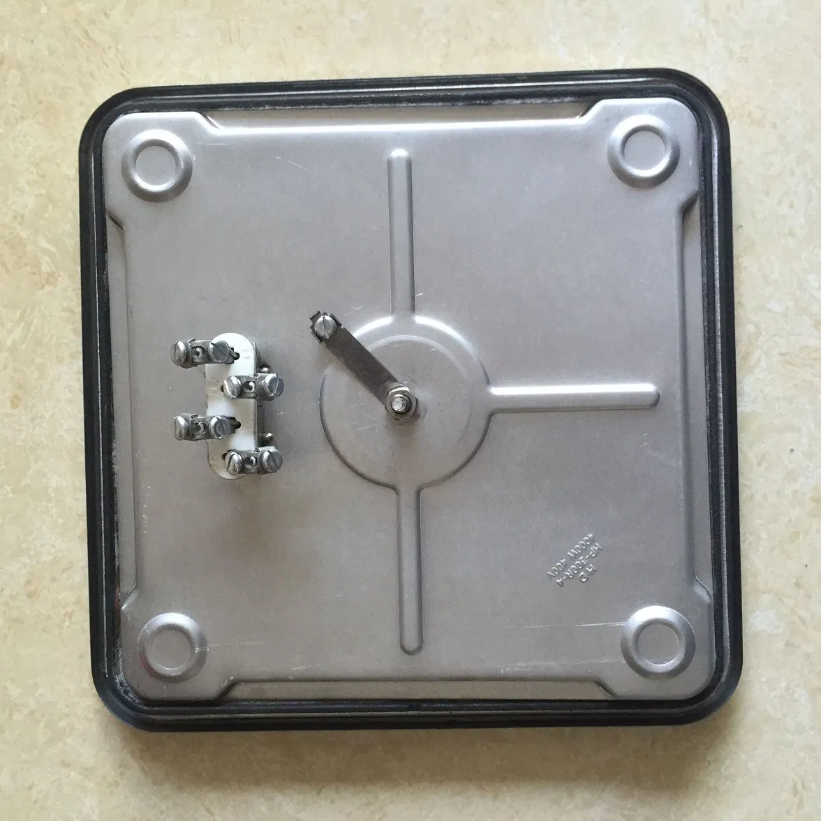 3800W 400V Marine Cooking Square Hot Plate