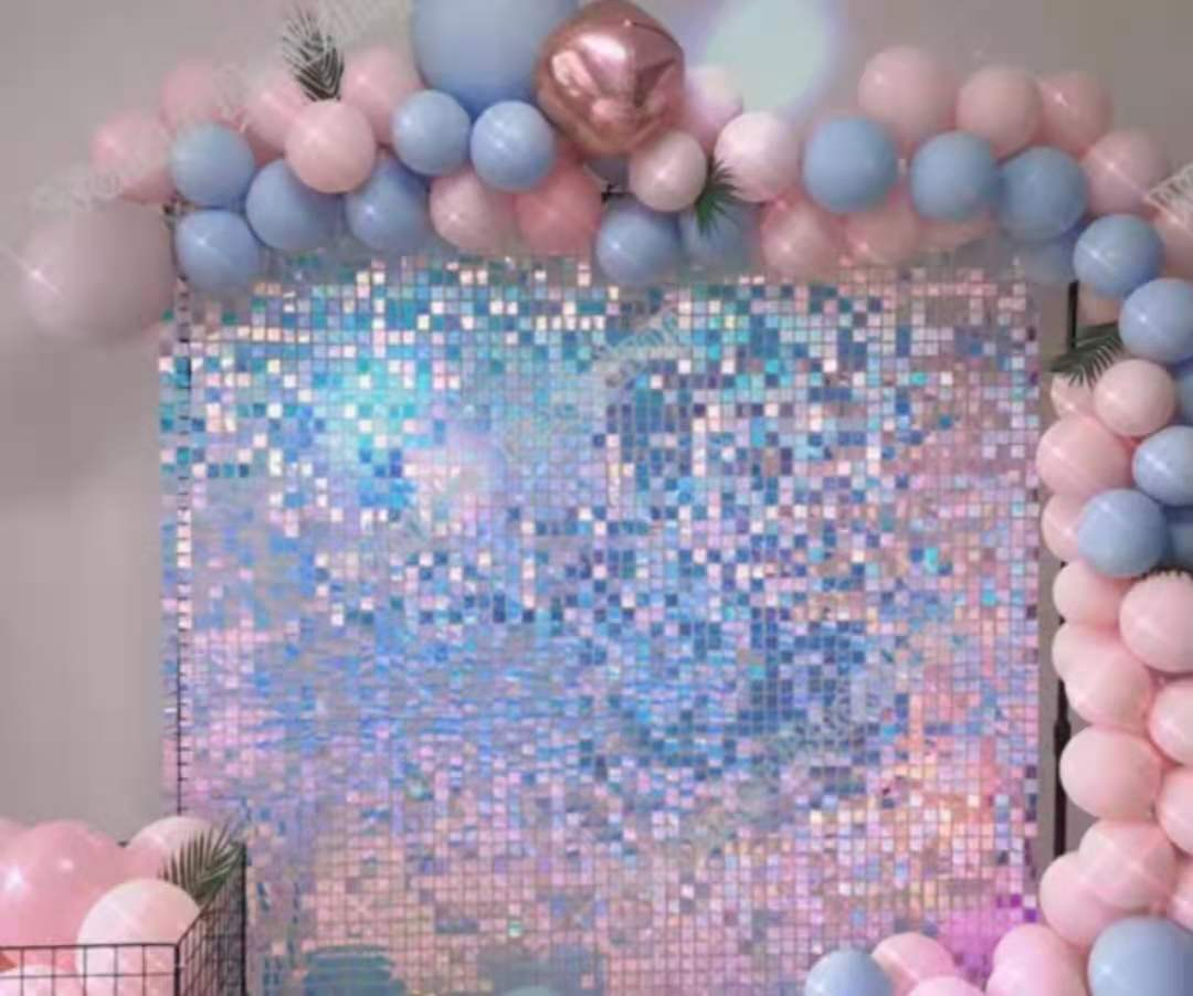 Hyc-Lb01 Pneumatic Board Sequins for Wedding Celebration Background Wall Birthday Party