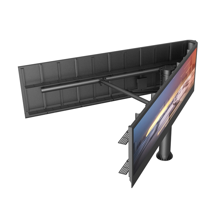 Outdoor V-Shaped 12*3m LED Screen Digital Billboard for Sale