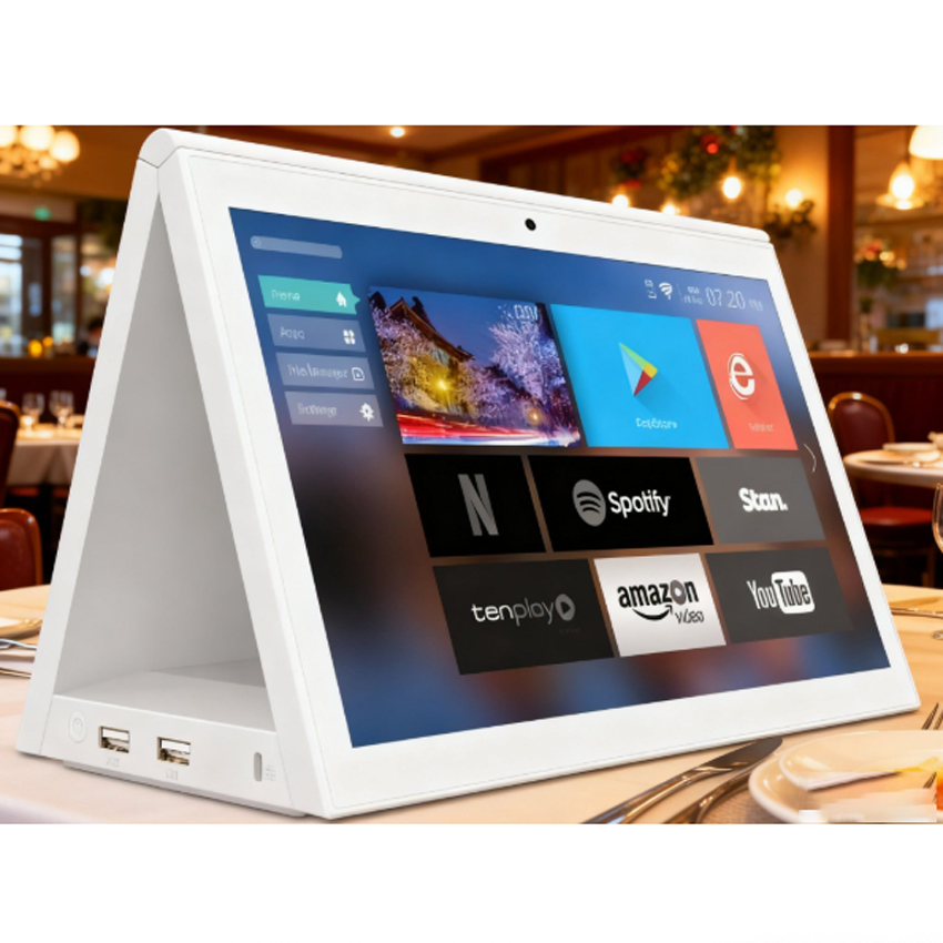 Планшет для ресторана 10.1 дюйма с двумя экранами, Android
