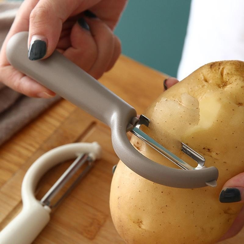 Vogue Kitchen Tools Home Living Stainless Steel Creative Multi-Function Potato Scraper Peeling Vegetable Portable Useful Fruit Peeler