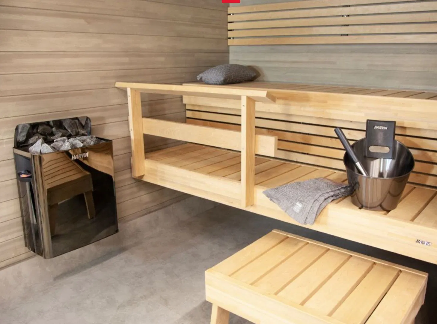 Электрический обогреватель Harvia The Wall для сауны