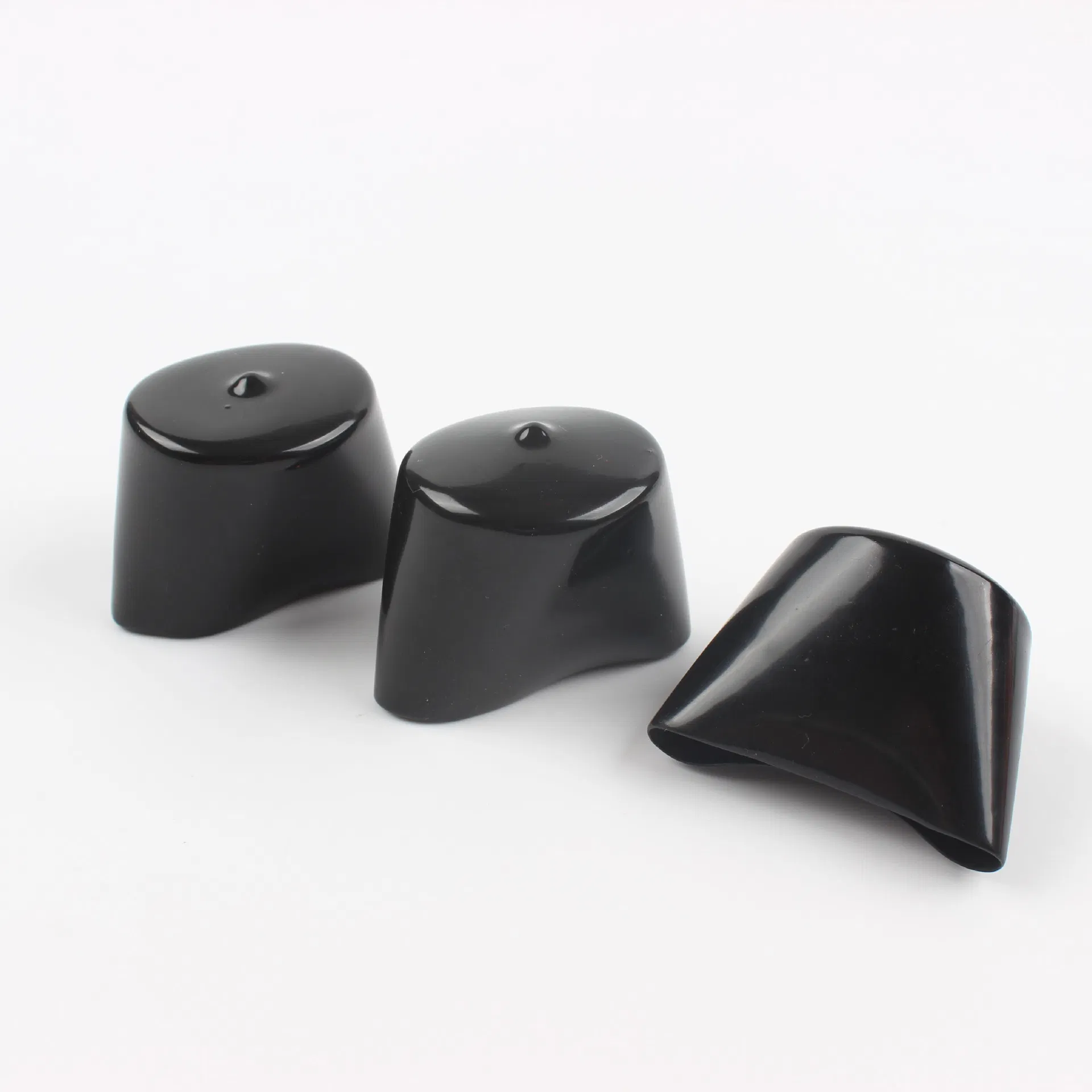 Industrial Steel Pipe and Rebar Covers Black Plastic Cap PVC Tube Cap