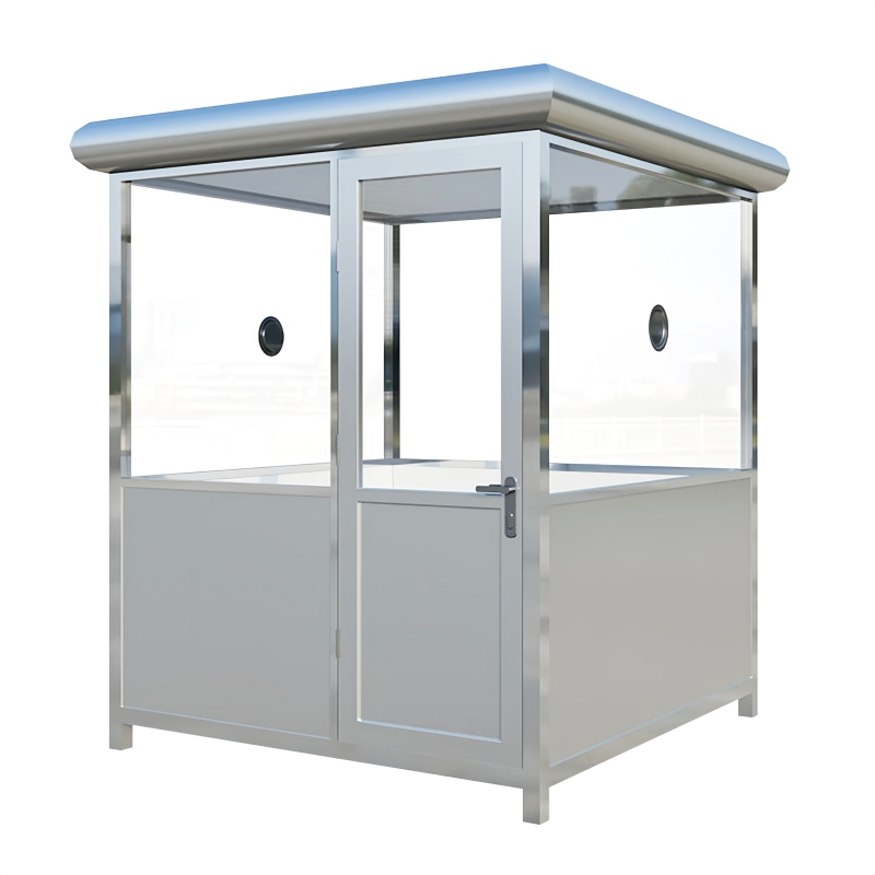 Custom Steel Structure Luxury Modular Mobile Modern Portable Prefab Security Guard Service Kiosks for Prefabricated Booth Sentry House