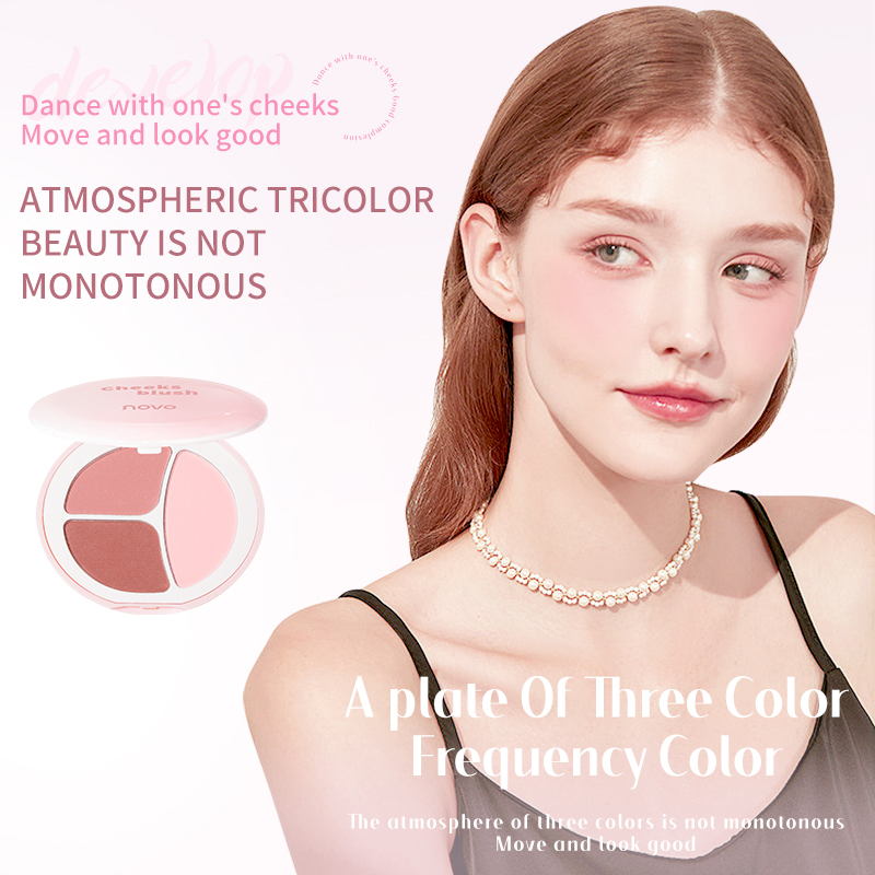 Румяна Balyna Layering Atmosphere, 3 цвета, стойкие