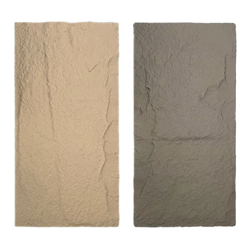PU Stone Panels Lightweight Cladding PU Faux Stone Wall Panel Outdoor Waterproof 3D Decoration Polyurethane Stone Panel