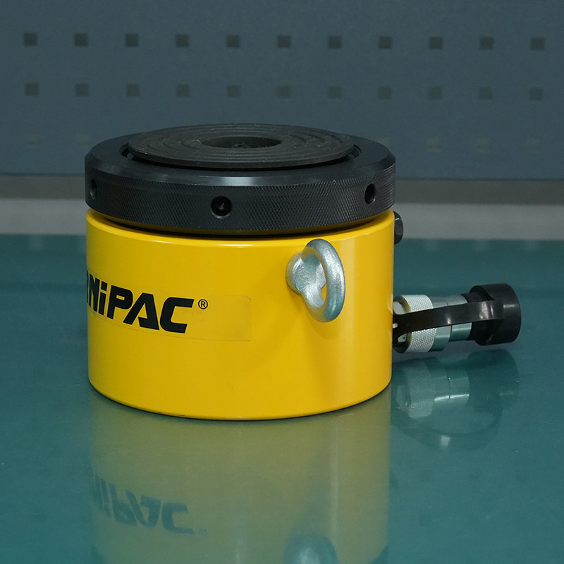 Durable Mechanical CLP Series Pancake Locknut Cylinder Jack Single Acting Self Locking Hydraulic Cylinder