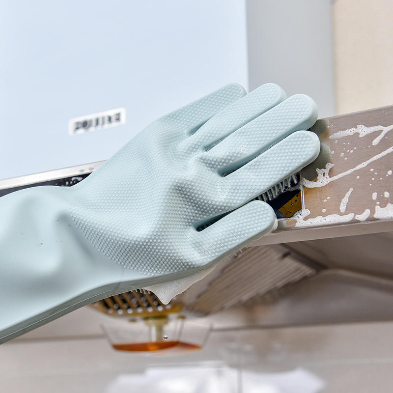 Customized Good Quality Hand Rubber Kitchen Gloves