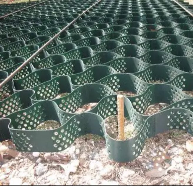 Honeycomb Gravel Stabilizer Driveway Pavers Architecture Materials HDPE Geocell