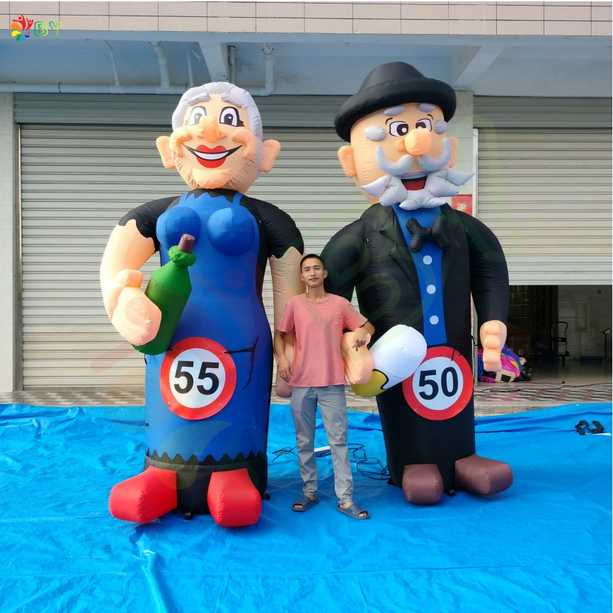 Commercial Use Inflatable Holland Abraham Cartoon for Sale