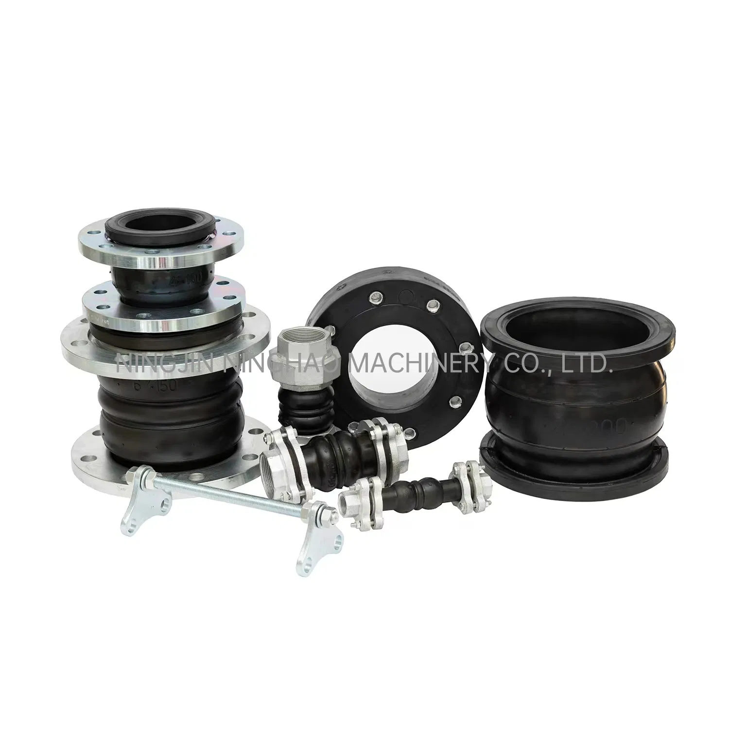 Stainless Steel Flanged Union Connection Flexible Rubber Expansion Joints for Pipes