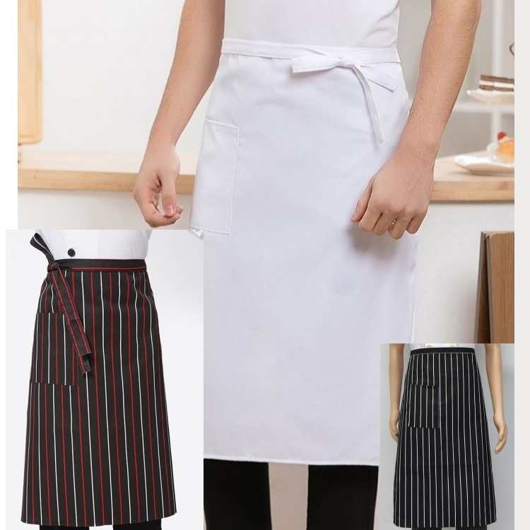 Wholesale Custom Twill Fabric Kitchen Cooking Promotion Bust Apron with Pocket