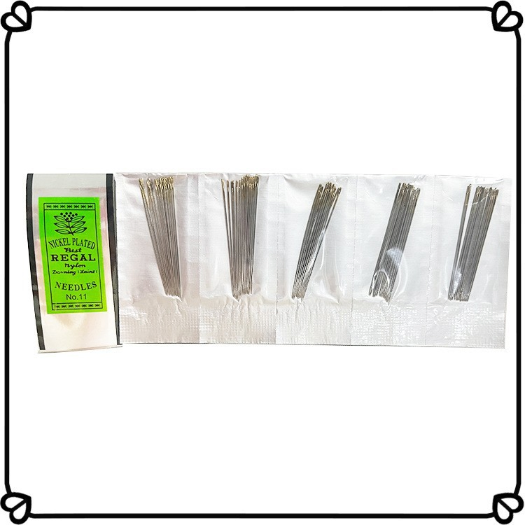 Wholesale Multi Size Nickel Plated Iron Hand Sewing Needles for Needlework Sewing Tools