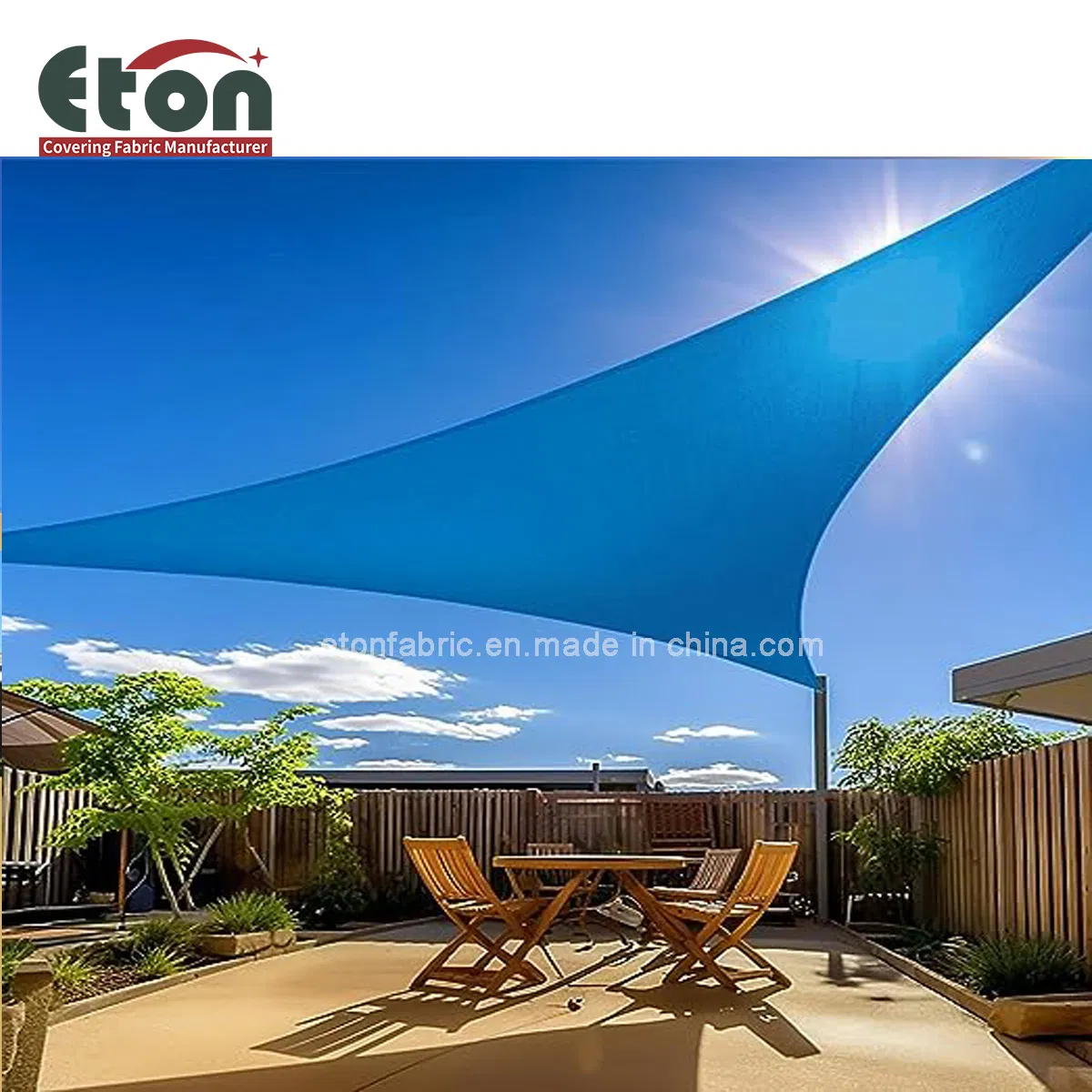 Square Sun Shade Sail for Outdoor Roof, Courtyard, Windows