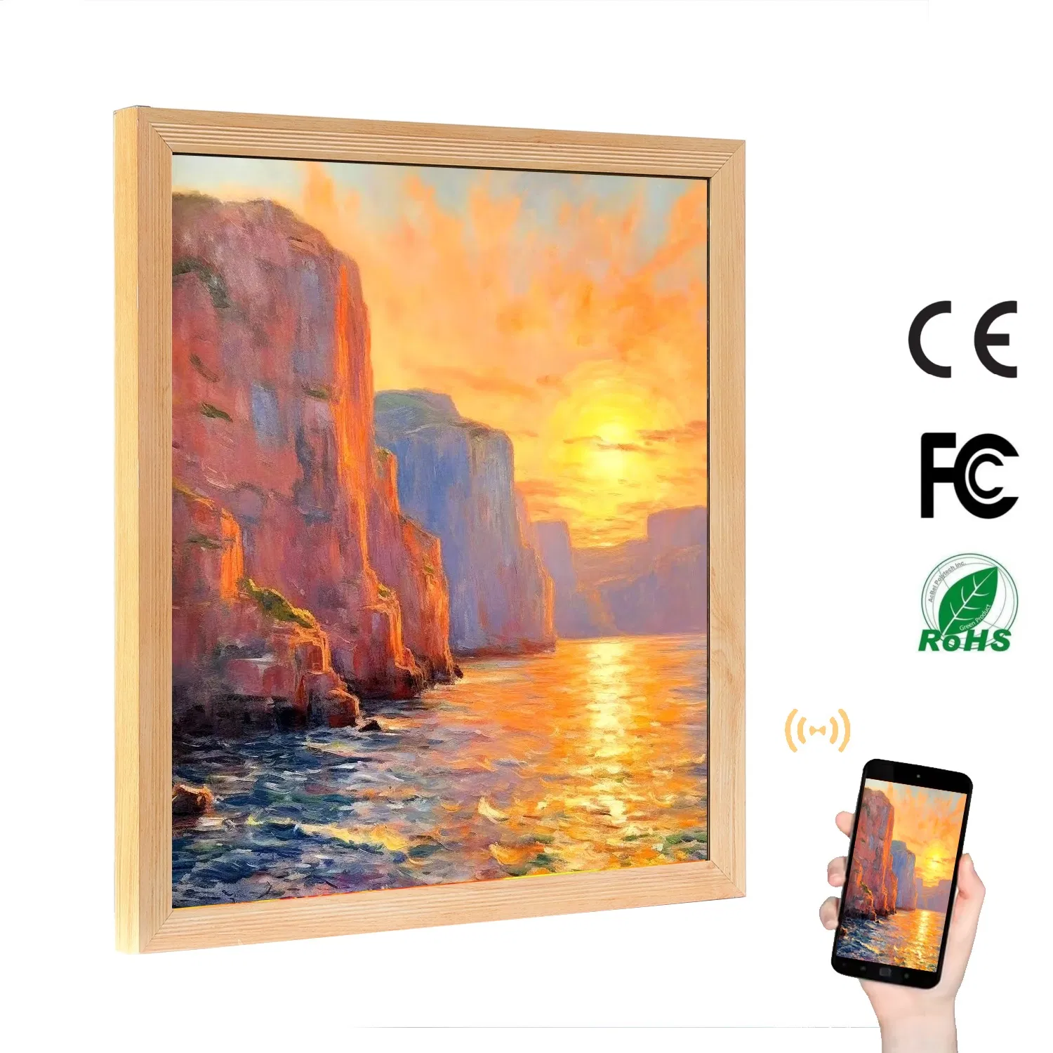 Customizable 19 2 27 9 Inch Art Display with Windows OS